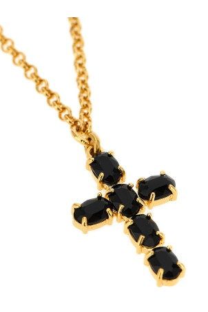 Crystal cross bracelet Gold