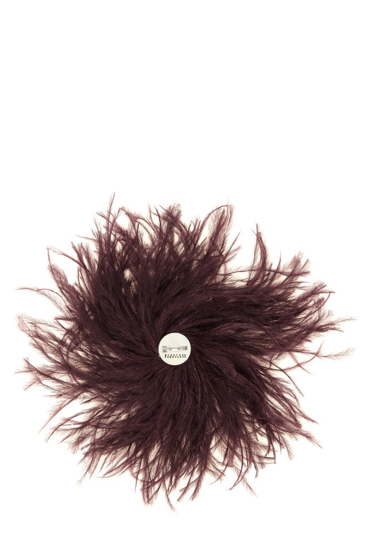 Feather pin Purple