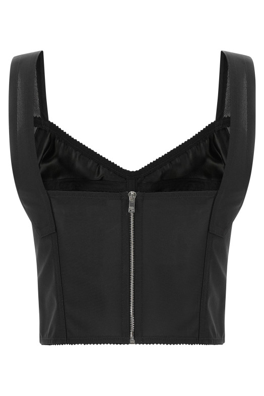 «Corsetteria» — бюстье-топ черного цвета F7T19TGDCLQN0000