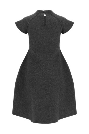 Virgin wool dress Gray
