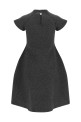 Virgin wool dress Gray