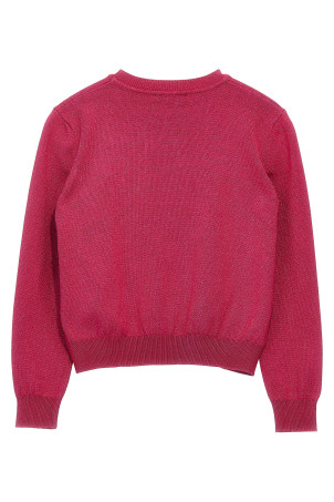 Светр з вишитим логотипом Fuchsia VERSACE KIDS (10114351A084131PP80) Светр з вишитим логотипом Fuchsia VERSACE KIDS (10114351A084131PP80)