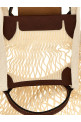'L Le Pliage Filet' shoulder bag Beige