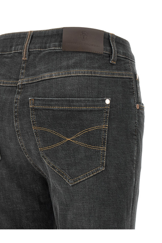 Джинсы «Slim» серого цвета MB065P5679C8341