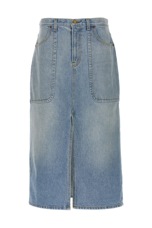 'Hill' skirt BLUE
