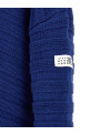 Кардиган из шерсти с эффектом потертости, синий MM6 MAISON MARGIELA SH0HP0005M13040483
