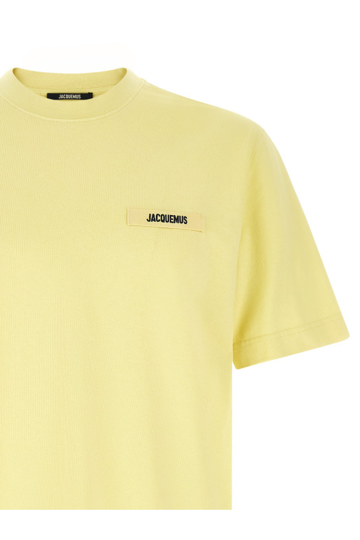 'Le T-shirt Gros-Grain' T-shirt Yellow
