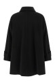 Double-breasted caban Black