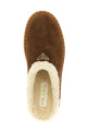 Suede sabots Brown