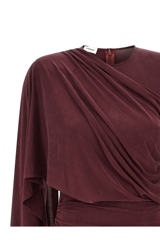 'Xenia' dress Bordeaux