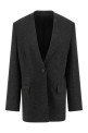 Scarf blazer Gray