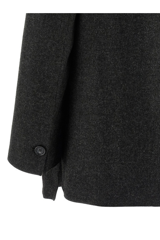 Scarf blazer Gray