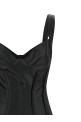 Платье-корсет, чёрное ELISABETTA FRANCHI AB88961E2110