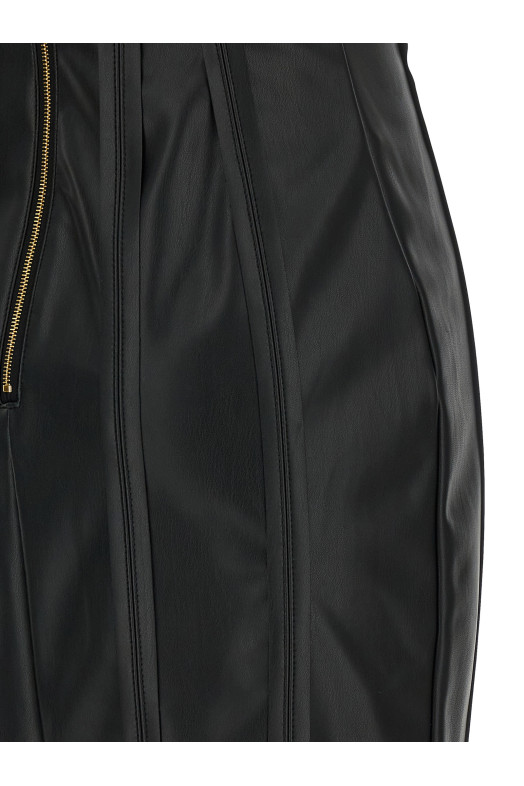 Платье-корсет, чёрное ELISABETTA FRANCHI AB88961E2110