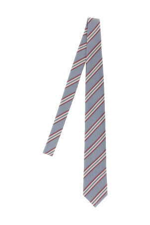 Operated stripe tie Gray