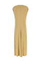 'V-neck' dress Beige