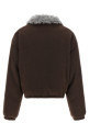 Pile down jacket Brown