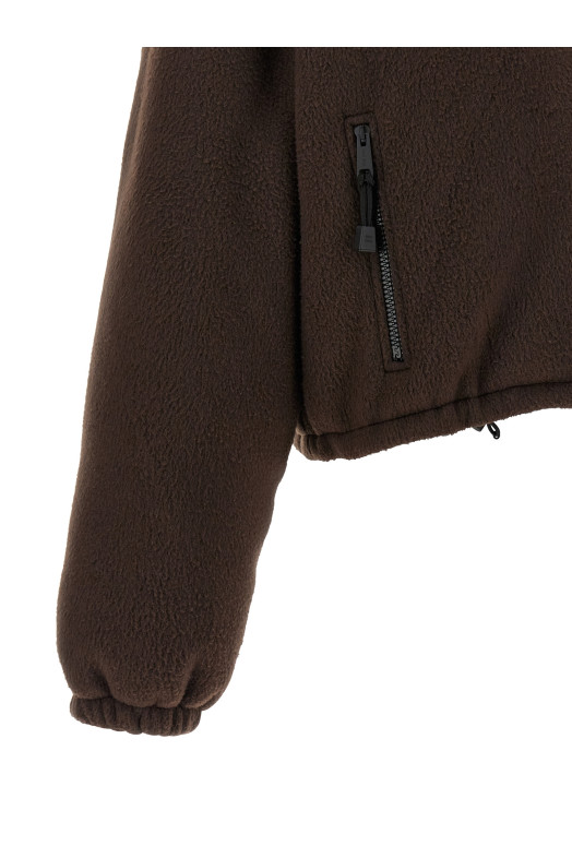 Pile down jacket Brown