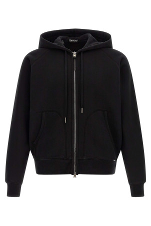Cotton hoodie Black