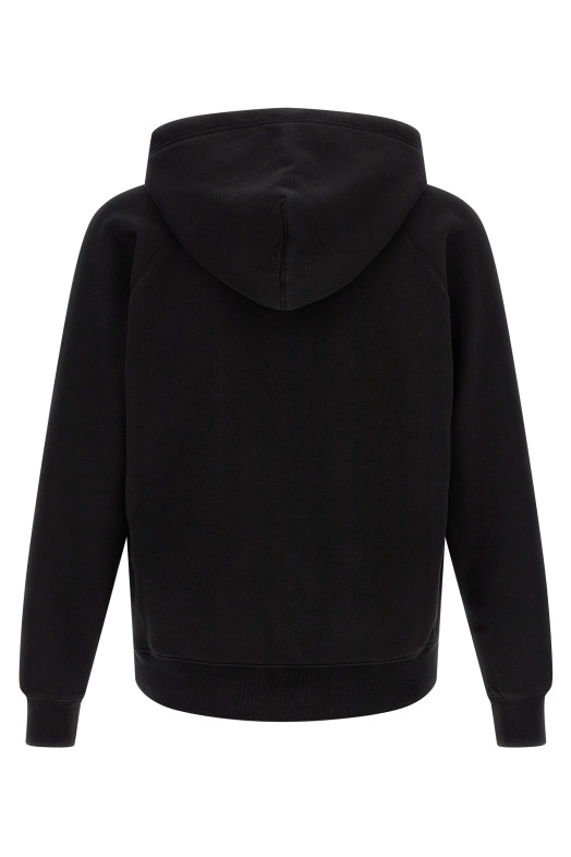 Cotton hoodie Black