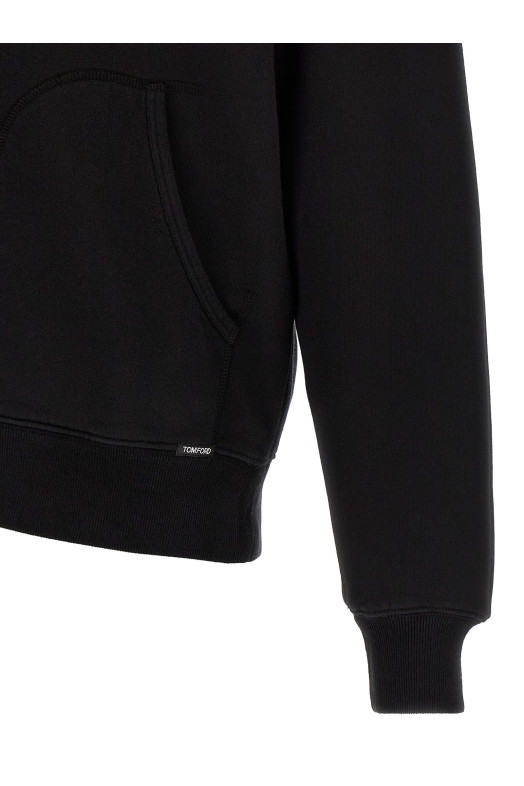 Cotton hoodie Black