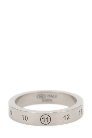'Numeric' ring Silver