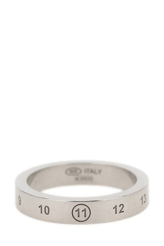 'Numeric' ring Silver