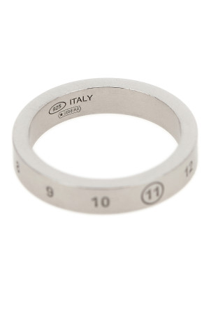 'Numeric' ring Silver