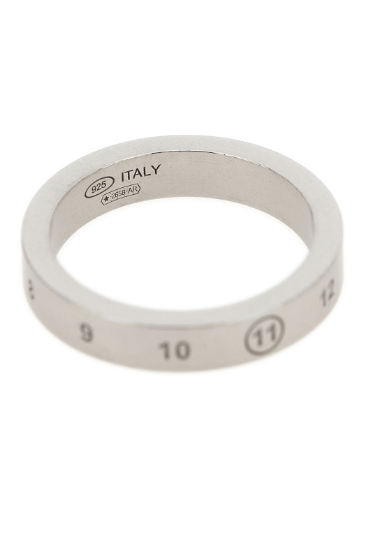 'Numeric' ring Silver