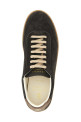 Сникеры из замши  Серые BRUNELLO CUCINELLI MZUMGLJ336CLV06