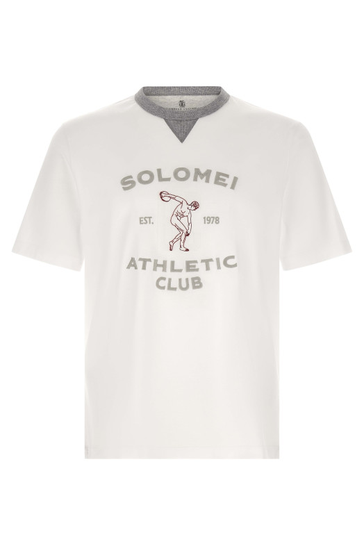 'Solomei Athletic Club' T-shirt  White