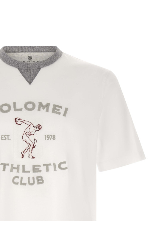 'Solomei Athletic Club' T-shirt  White