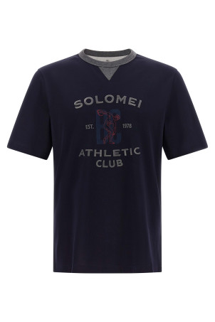 'Solomei Athletic Club' T-shirt  Blue