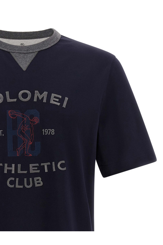 'Solomei Athletic Club' T-shirt  Blue