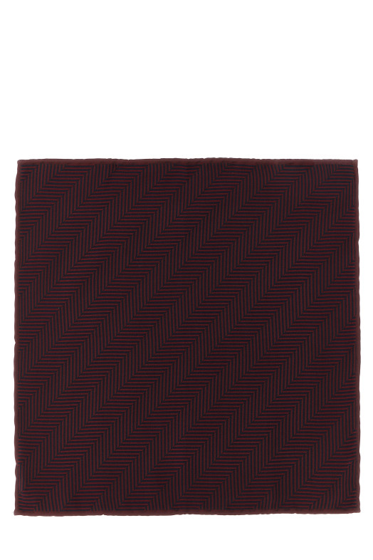 Клатч с карманом «Chevron»  Бордо BRUNELLO CUCINELLI MI8910091C9677