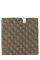Chevron pocket clutch  Beige
