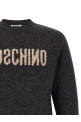 Mirrored logo sweater  Gray