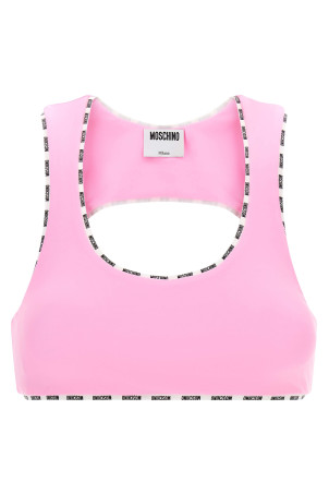 'Moschino' sporty top  Pink