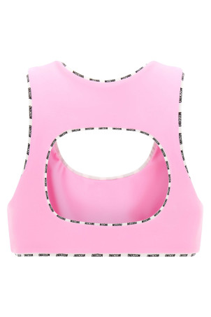 'Moschino' sporty top  Pink