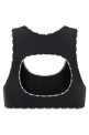 'Moschino' sporty top  Black-grey