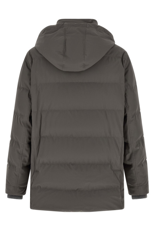 Стегана парка  Сіра BRUNELLO CUCINELLI MV4061823CXD26