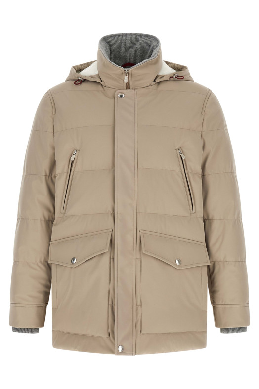 Стегана парка  Бежева BRUNELLO CUCINELLI MV4061823CMD01