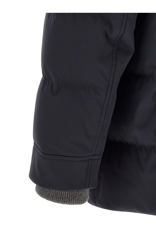 Стегана парка  Синя BRUNELLO CUCINELLI MV4061823CTU62