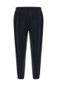 Cotton, cashmere and silk joggers  Blue