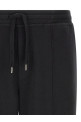 Cotton, cashmere and silk joggers  Black