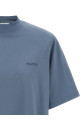 Mock-neck T-shirt Blue