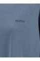 Mock-neck T-shirt Blue