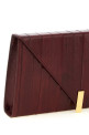 'Tuxedo' clutch  Bordeaux