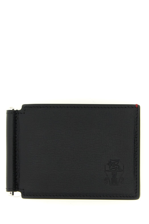 Wallet with clip Black