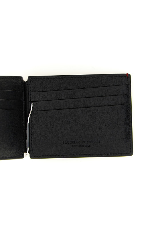 Wallet with clip Black